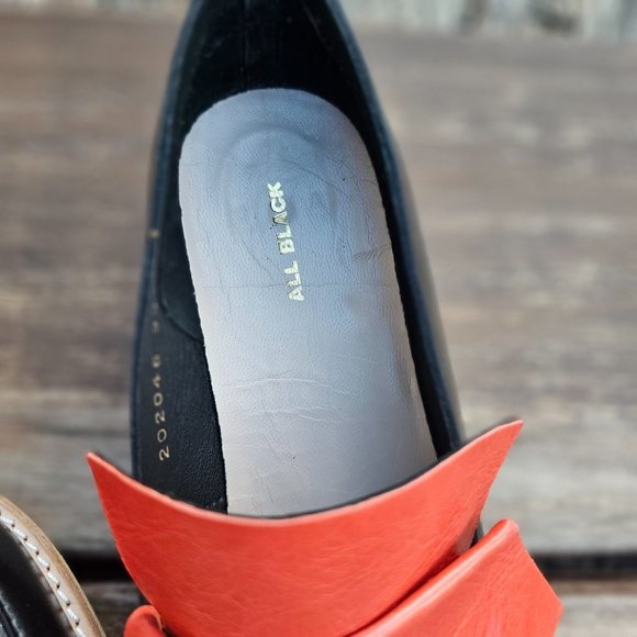 All Black Cowman Loafers For Women Size EU 39.5, US 9, Pre-owned - Picture 7 of 12